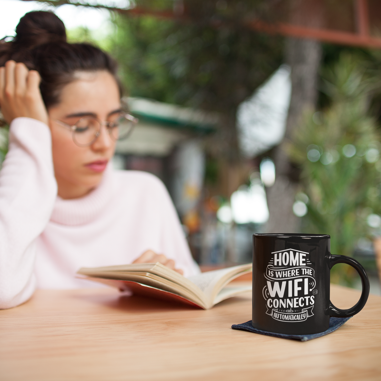 Home is Where the WiFi Connects Automatically - Coffee Mug