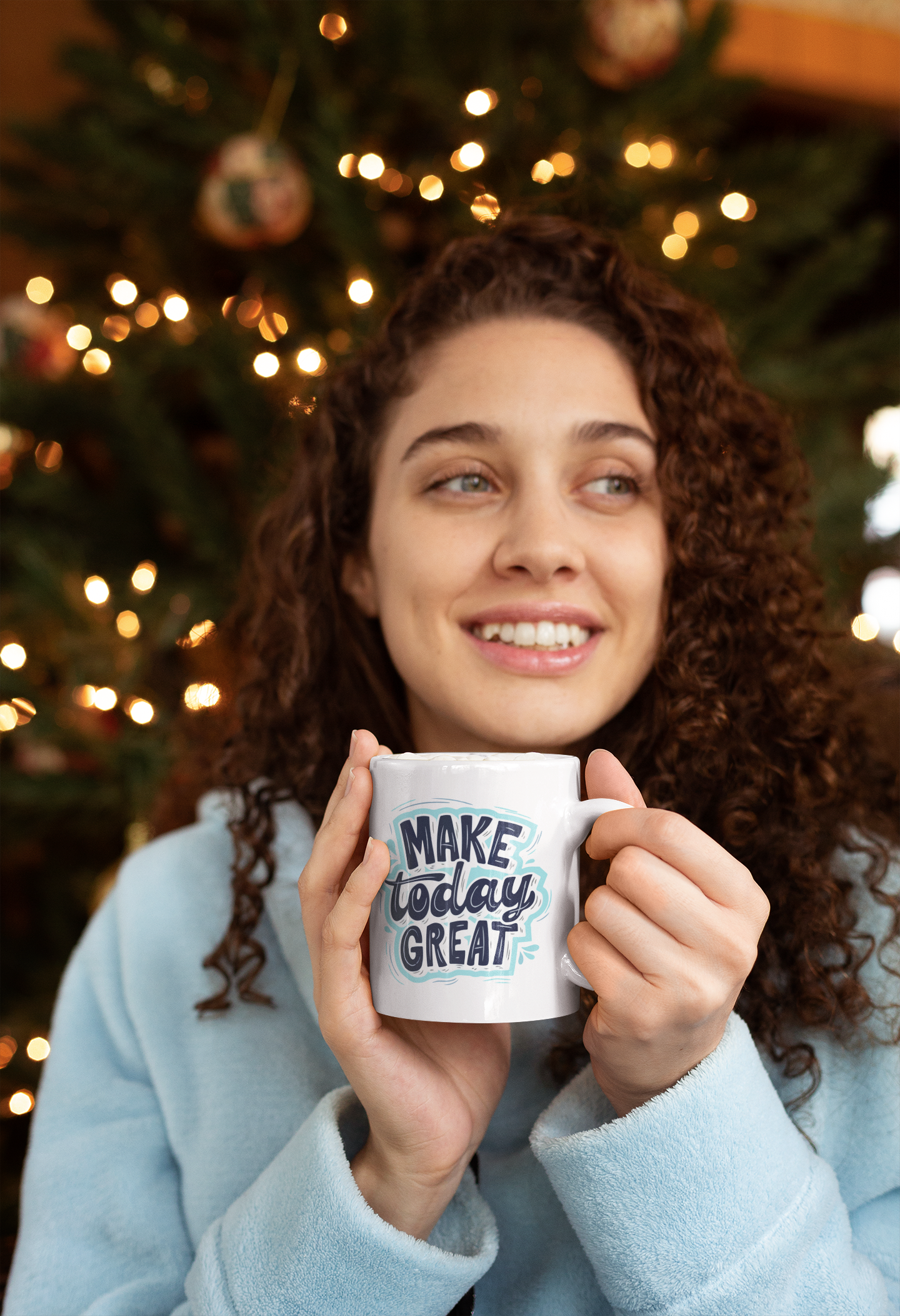 Positivity in a Cup - "Make Today Great" Mug